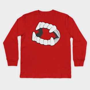 Bite Me Kids Long Sleeve T-Shirt